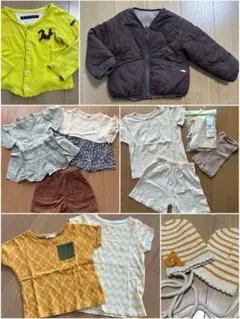 子供服　90〜100㎝　まとめ売り　アウター　パジャマ　カーディガン　Tシャツ