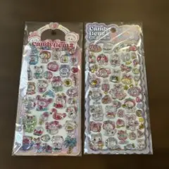 Candy Gemシール2点セット　キャンディジェム2 シールまとめ売り