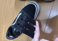 VANS オールドスクール ベルクロ ブラックのサムネイル