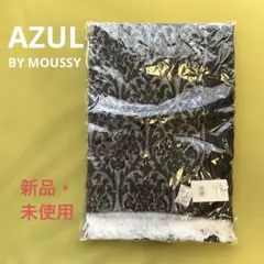 ストール ショール マフラー AZUL by moussy ブラック　柄