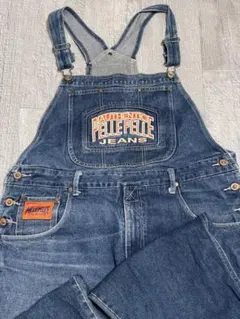 希少!!PELLE PELLE デニム オーバーオール XL