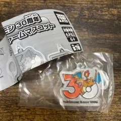 ポケモン30周年記念　メタルチャームマスコット　リザードン