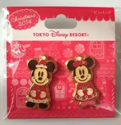 ディズニーランド／ピンバッジ／クリスマス