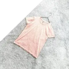B1493【ユニクロ】半袖Tシャツ/シンプルDRY-EX/スポーツ/クルーネック