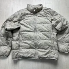 ユニクロウルトラライトダウンジャケットLライトベージュ