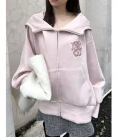 【ᙆᙆᙆ様専用】SNIDEL ボリュームパーカーピンク