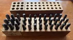デッドストック 真鍮 回転窓用軸金具 5セット / ドンデン窓 金物 建具