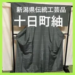 【逸品】●新潟県伝統工芸品●【十日町紬】●手引真綿●草木染●紬●着物