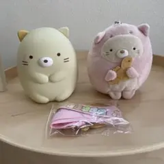 【新品未使用】すみっコぐらし ぬいぐるみキーホルダー おまけ付き