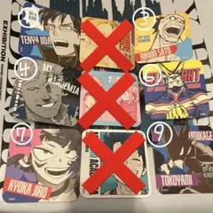 【僕のヒーローアカデミア 原画展】 アートコースター 【バラ売り×まとめ買い⭕️】