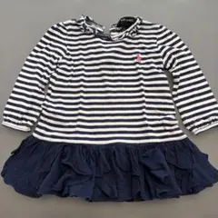 RALPH LAUREN トップス ストライプ ワンピース 12M