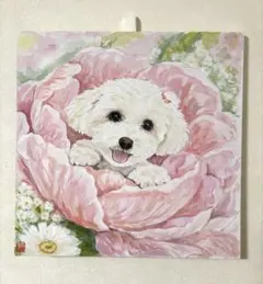 プードル キッチュアート 1960s ビンテージ 壁掛け USA 犬 - メルカリ