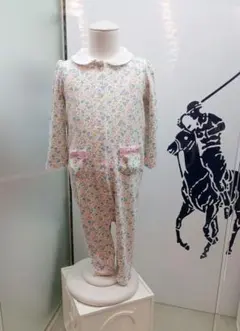 【お値下げ】ラルフローレン 花柄ロンパース