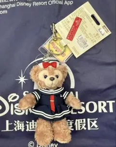 上海ディズニー シェリーメイ ぬいぐるみ キーチェーン マリン セーラー