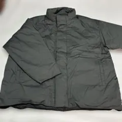 muji labo 高密度織り撥水ダウンジャケット ダークグレー　XL 2022