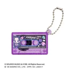 LESSERAFIM×MYMELODY&KUROMI カセットテープチャーム