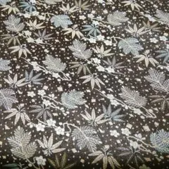 アンティーク帯地　ハギレ　パッチワーク　ハンドメイド　タペストリー作りに