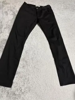 黒 スキニーパンツ　ikka