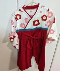 【美品】袴ロンパースのみ