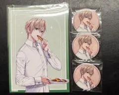 with sweets トラブル・マギア アレクセイ 2L判ブロマイド 缶バッジ