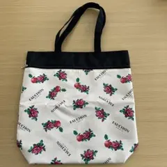 FAUCHON フォション 高島屋 ノベルティ トート（エコ）バッグ 薔薇柄