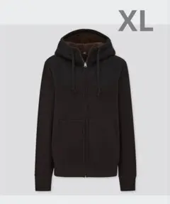 UNIQLOボアスウェットフルジップパーカ