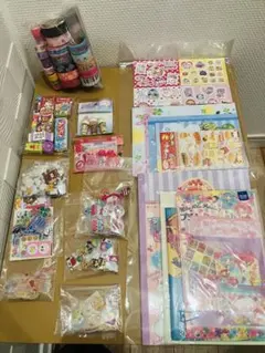 平成レトロ　ぷくぷくシール　フレークシール　マスキングテープ　当時　セット