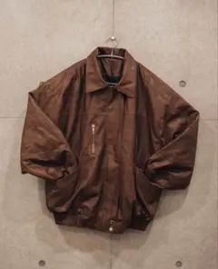 ボア襟 レザージャケット