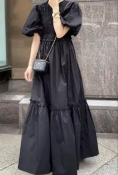 ZARA ザラ ☆ ポプリン パネルワンピース XSサイズ