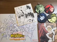 僕のヒーローアカデミア 一番くじ ラバーキーホルダー+キャンバスボード+おまけ