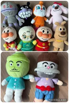 アンパンマン ぬいぐるみ 10体セット