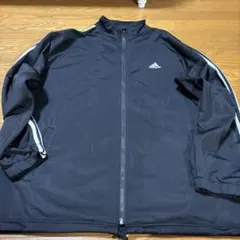 adidas ジップアップジャケット 黒