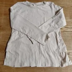 devirock バックフリル長袖Tシャツ