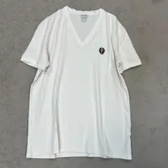 DOLCE&GABBANA ドルガバ Vネック Tシャツ 白 半袖 DGロゴ刺繍