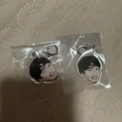 菊池銀河　顔だけアクリルチャーム