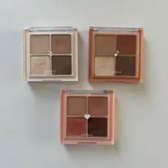 rom&nd ロムアンド ベターザンアイズ アイシャドウパレット 3個セット