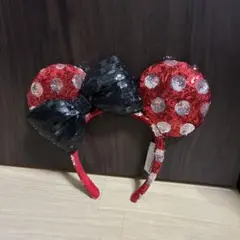 香港ディズニーパークス ミニーマウス カチューシャ