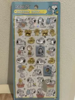 スヌーピー　ボンボンドロップシール　ランドリー