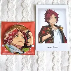 あんスタ　10周年缶バッジ＋購入特典ぱしゃっつ　衣更真緒