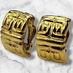 GIVENCHY ジバンシー　イヤリング　ゴールド　G ロゴ