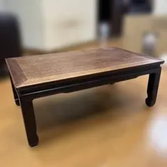 【再値下げ！】鎌倉彫 ちゃぶ台 昭和レトロ 鎌倉彫 座卓 ちゃぶ台 テーブル インテリア アンティーク 昭和