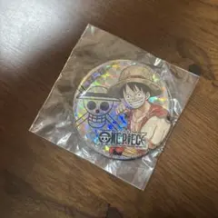 ONE PIECE ルフィ ホログラム　缶バッジ　非売品
