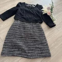 Rew's Rew ビジュー付きドレスセット