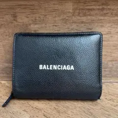 BALENCIAGA エブリデイ　 二つ折り財布 ブラック