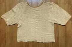 RETRO GIRL オレンジ 半袖　トップスのサムネイル