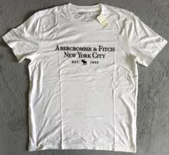 Abercrombie & Fitch 半袖Tシャツ Lサイズ ホワイト