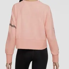 Nike Pro DriFitピンク クロップドスウェット