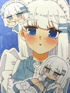 手描き イラスト オリジナル アナログ