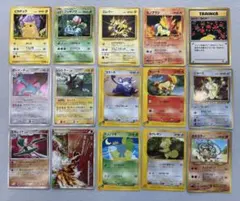 ジャンク品キラのみ】ポケモンカード旧裏 キラカードまとめ売り - メルカリ