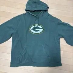 グリーンベイパッカーズ ウォームアップウェア NFL ナイロン 古着